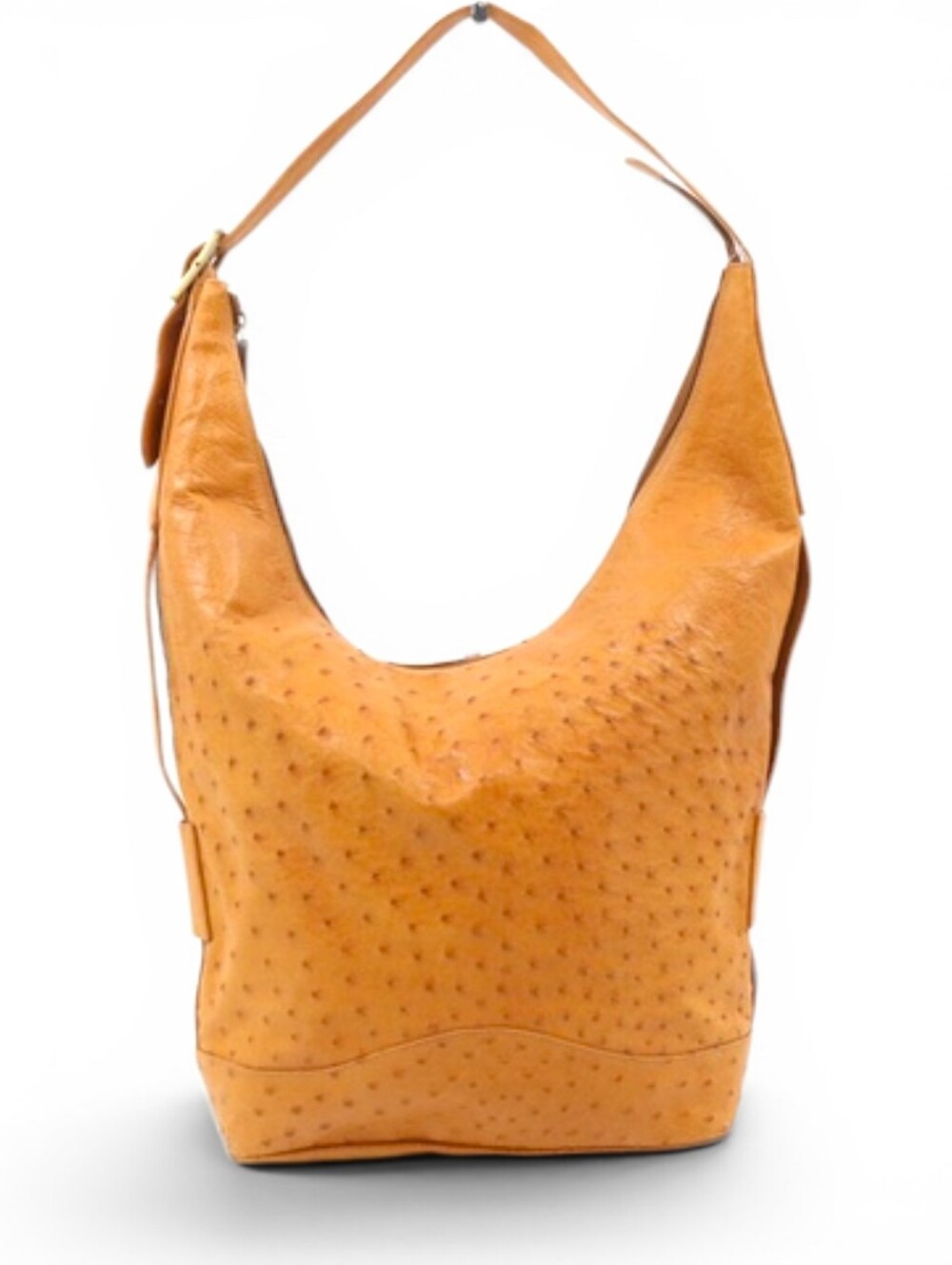GUCCI OSTRICH hobo Shoulder Bag